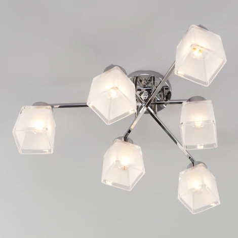 Потолочная люстра Eurosvet Delfi 30162/6 хром (220V)