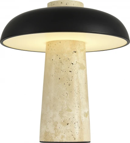 Настольная лампа ST Luce Earthy SL1194.424.01 черный/черный LED 1*9W 3000K EARTHY (220V, гриб)