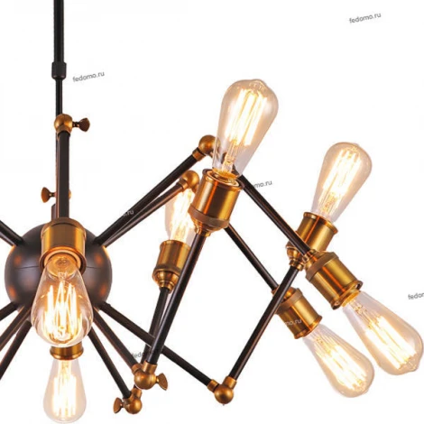 Подвесной светильник Divinare Formica 3037/03 SP-12 (220V, паук)