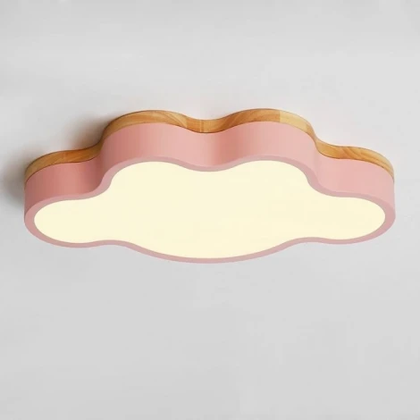 Потолочный светильник светодиодный CLOUD ECO D50 Pink (для детской, 220V, тучи)