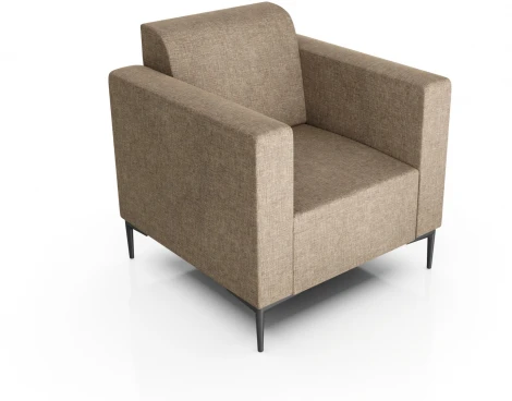 Кресло Arsko Ник бежевая рогожка