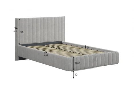 Каркас кровати Твикс 120х200 см 176901,2763 Mebelson