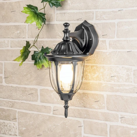 Настенный фонарь уличный Elektrostandard Feliz GL 1002D черный