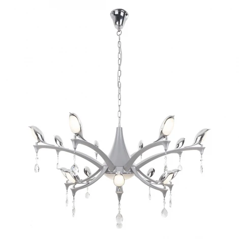 Подвесная люстра IDLamp Uccelli 385/16-LEDSilver