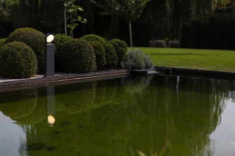 Наземный светильник светодиодный Oasis Light BRISBANE LED W1963-700-3K Gr