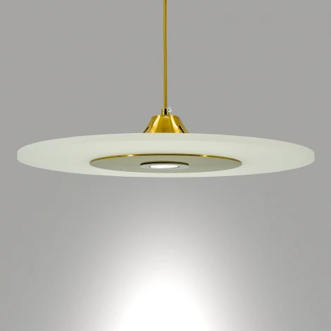 Подвесной светильник Lightera Tekapo LE127L-50G (LED, 220V, на проводе, круглые, летающая тарелка)