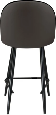 Стул Bradex Home полубарный Vivian графит с черными ножками (RF 0068)