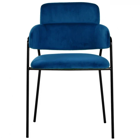 Стул Napoli латте с черными ножками