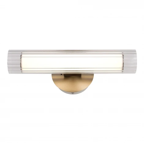 Настенный светильник светодиодный Никель/Белый Прозрачный LED 1*7W 3000K/4000K ST Luce Enfys SL2010.121.01