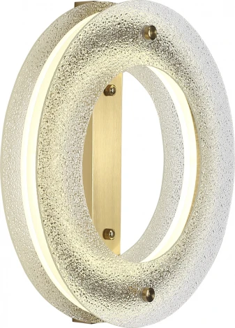 Потолочный светильник круглый ST Luce Fagy SL6245.202.01 золотистый/Прозрачный LED 1*30W 4000K (220V, круглые)