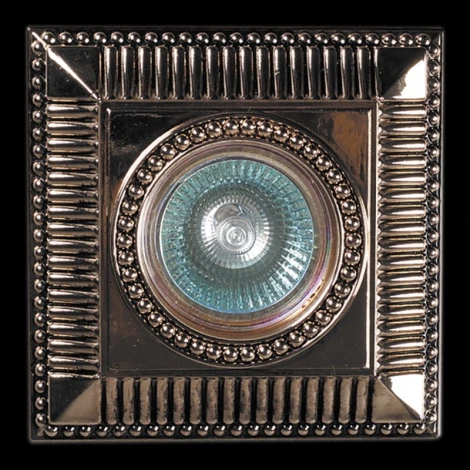 Встраиваемый точечный светильник Sneha 007/URS MR16 GD+BK (220V, круглые)