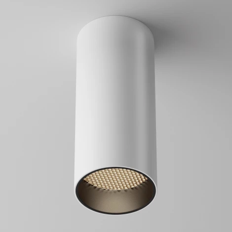 Накладной потолочный светильник FOCUS LED 3000K 1x12Вт 50° Maytoni Technical C056CL-L12W3K-W-W (220V, круглые)