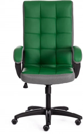 Кресло TRENDY (22) кож/зам/ткань, зеленый/серый, 36-001/12 Tetchair 19519