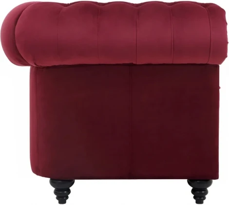 Кресло Chester Classic ОГОГО (арт.333393), (Ткань/Красный)