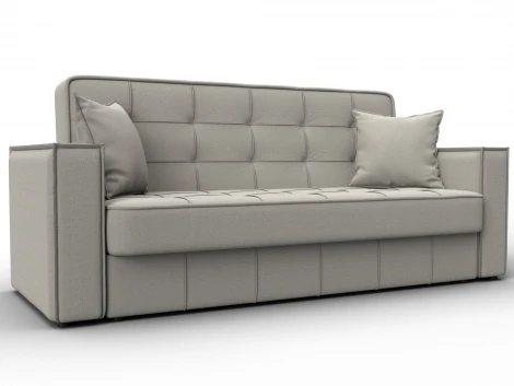 Диван-книжка Лига-068 (ДВП,Дерево/Пластик/Рогожка/Бежевый) Лига Диванов 129830