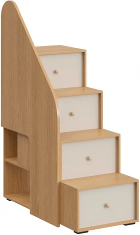 Лестница с ограждением Play ОГОГО (арт.851772), (ЛДСП/Бежевый,Дуб Корбридж)