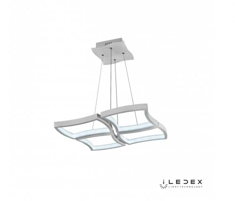 Подвесной светильник iLedex Roomy 8196-4-D-T WH (220V, пульт управления, на тросе)