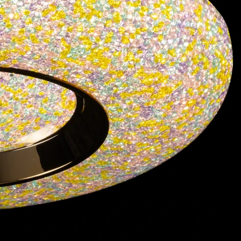 Потолочный светильник круглый с пультом светодиодный De City Ривз 674018101