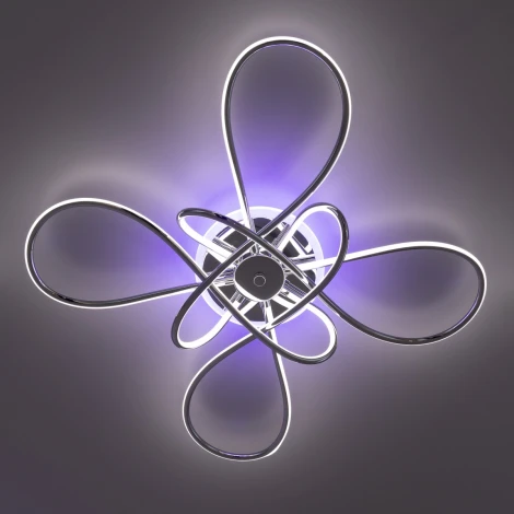 Потолочная люстра RGB с пультом управления Citilux Джемини CL229B141E (LED, 220V)