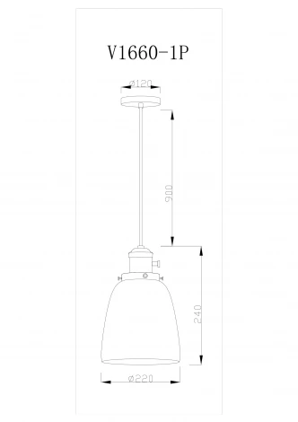 Подвесной светильник Moderli Suvo V11518-1P (220V, на проводе, круглые)