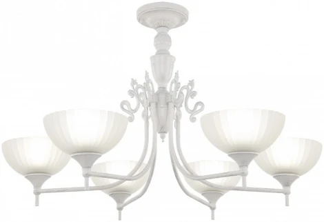 Потолочная люстра на штанге Arte Milano AM340049 340049/6 WT+SL (220V)