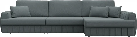 Диван угловой Лига-057 НПБ Лонг угол правый Лига Диванов (Рогожка) арт.129294