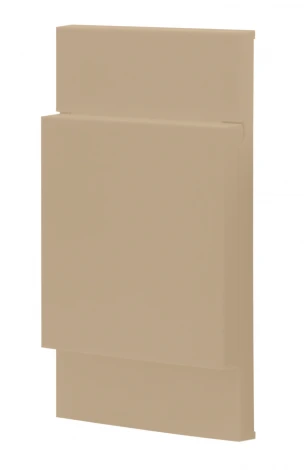 Накладка с крышкой на розетку 220V с/з со шторками винтовой зажим 16A (шампань матовый) Meiton ACH04P