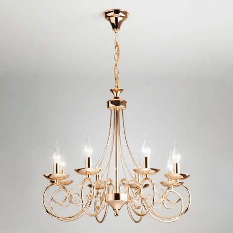 Подвесная люстра Eurosvet Provence 22404/8 золото