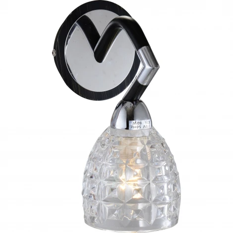 Бра N-Light 412 412-01-61CDW chrome + dark wengue