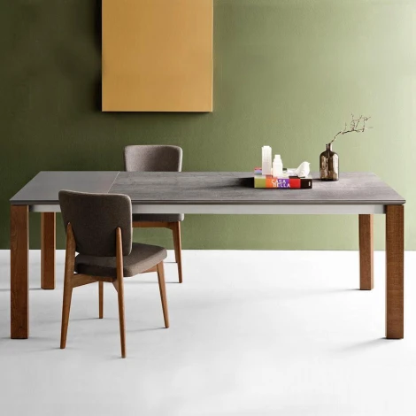 Стол Eminence Fast Connubia P12 ashwood SMOKE Керамика