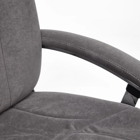Кресло SOFTY LUX флок , серый, 29 Tetchair 13591