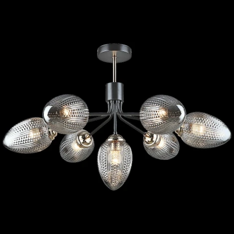 Потолочная люстра на штанге Reluce 05126-0.3-07 COFFEE+FGD (220V)