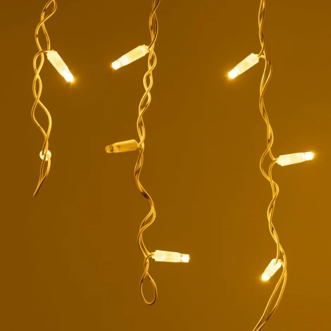 Светодиодная гирлянда ARD-EDGE-CLASSIC-2400x600-WHITE-88LED-FLASH Warm/Warm (230V, 6W) (IP65)