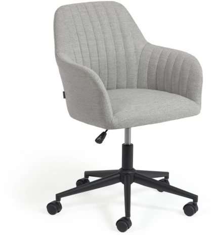 Обеденный стул La Forma (ex Julia Grup) Madina (Серый/ Пластик,Металл,Полипропилен,Пена,Сталь)