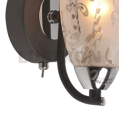 Бра IDLamp Rosina 215/1A-Blackchrome