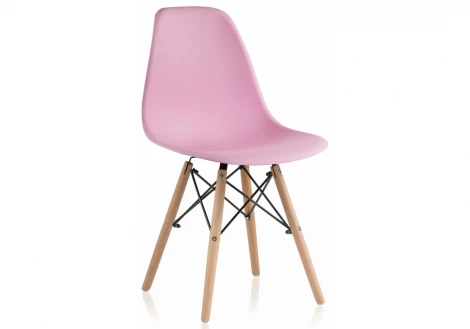 11897 Обеденный стул для кухни Woodville Eames PC-015 light pink 11897
