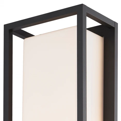 Настенный светильник уличный с камерой Mantra Meribel 7087 (LED, 220V, датчик освещенности, диммер, управление смартфоном, умный дом - Tuya Smart, IP54)