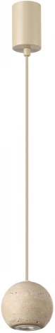 Подвесной светильник Odeon Light Dex 6625/5L камень/металл IP20 LED 5W 3000K 220V (на проводе, шар)