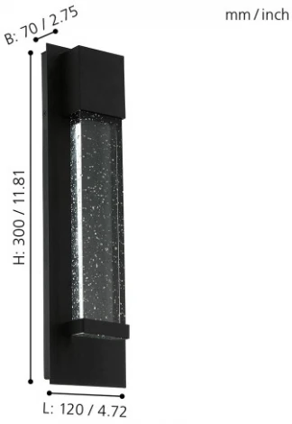 Настенный светильник уличный Eglo Villagrazia 98153 (LED, 220V, IP44)