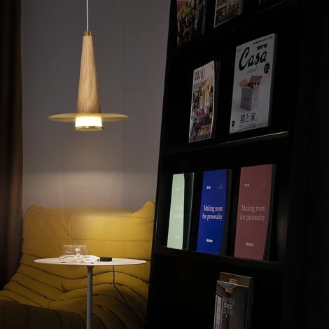 Подвесной светильник Curtiss Wood ImperiumLoft Curtiss01 (189880-23) (LED, 220V, на проводе)