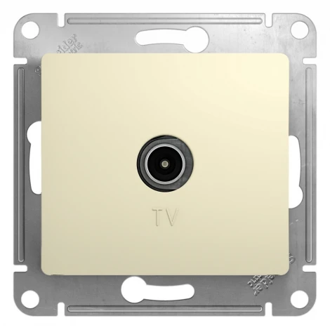 ТВ-розетка оконечная (бежевый) Systeme Electric GSL000293