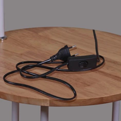 Торшер на треноге со столиком Reluce 02226-0.6-01 WH (220V)