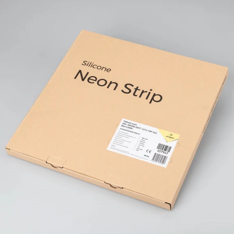 Светодиодная лента герметичная МУНLIGHT-TOP-A140-13x12mm 24V Warm3000 (9.6 W/m, IP67, 2835, 5m) (Arlight, Боковой вывод кабеля) 027947(1)