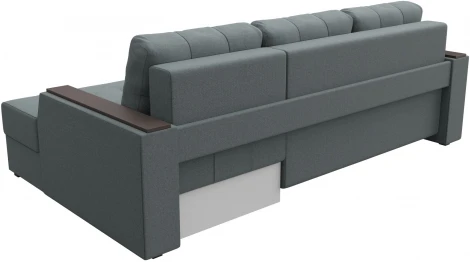 Диван угловой Эмир БС правый угол (Серый/Рогожка) Лига Диванов арт.123011