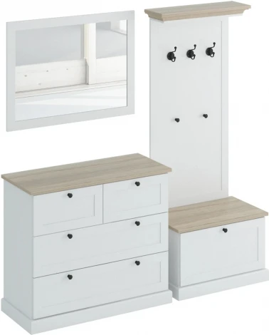 Композиция Caprio 6 ОГОГО (арт.434170), (ЛДСП,МДФ/Белый)