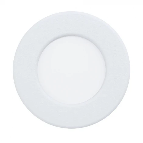 Встраиваемый светодиодный светильник Eglo Fueva 6 901416 с рег-кой цветовой темп-ры 3,7W(LED) IP44 2700K, 4000K, 6500K, 450lm, пластик, белый