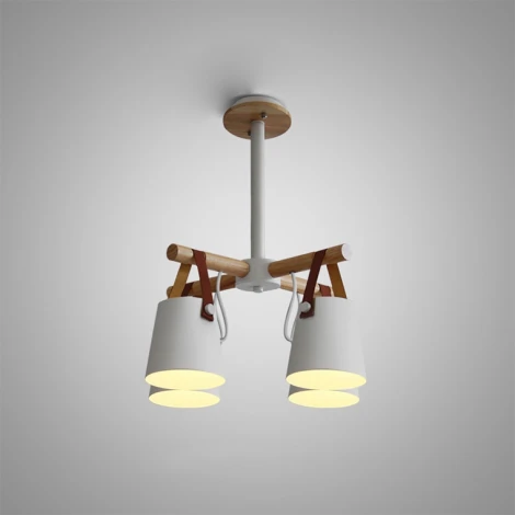 Люстра потолочная на штанге Natura C4 White ImperiumLoft Natura-C01 (178003-26) (220V)