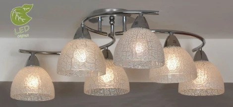 Потолочная люстра Lussole Loft Zungoli GRLSF-1603-06 (220V, IP21)