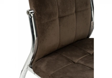Стул Woodville на металлокаркасе Farini brown 11844