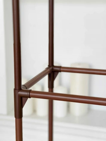 Вешалка Sheffilton SHT-SUR3 коричневый муар/коричневый 7012417301